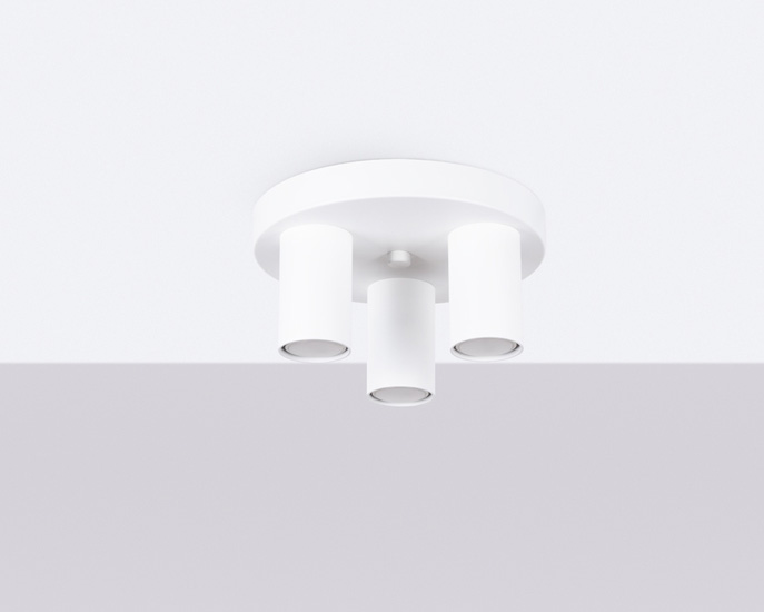 stylowa lampa biała M092 Buenis
