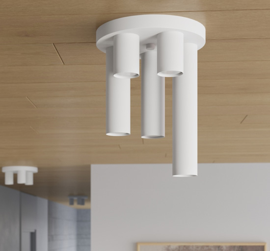stylowa lampa biała M093 Buenis