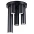 Czarna nieregularna lampa M093