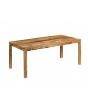 Stół z drewna mango Renis 3X – brązowy  w sklepie Edinos.pl