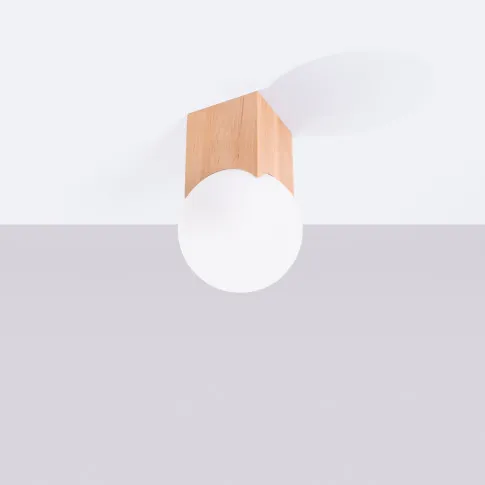 Fotografia Plafon Rokta naturalne drewno z kategorii Oświetlenie