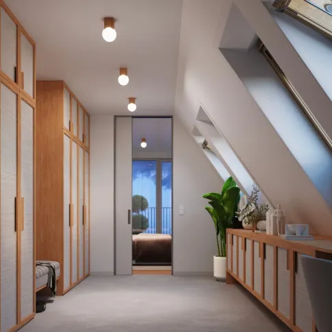 Szczegółowe zdjęcie nr 11 produktu Plafon Rokta naturalne drewno