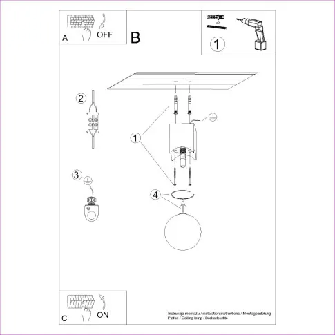 Szczegółowe zdjęcie nr 10 produktu Plafon Rokta naturalne drewno