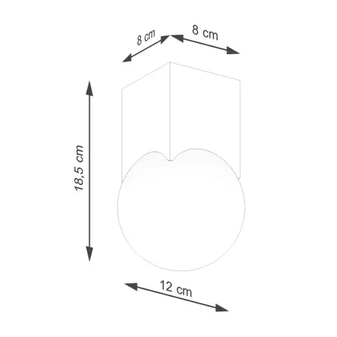 Szczegółowe zdjęcie nr 9 produktu Plafon Rokta naturalne drewno