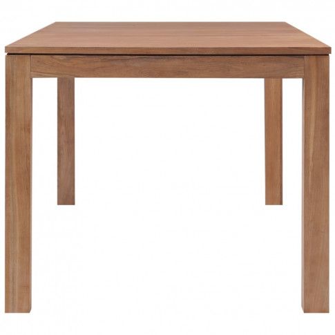 Szczegółowe zdjęcie nr 9 produktu  Stół z drewna tekowego Margos 4X – brązowy 