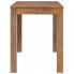 Szczegółowe zdjęcie nr 9 produktu Stół z drewna tekowego Margos 3X – brązowy 