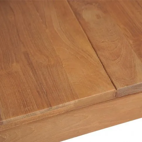 Szczegółowe zdjęcie nr 7 produktu Stół z drewna tekowego Margos 3X – brązowy 