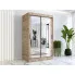 Zdjęcie dwudrzwiowa szafa przesuwna garderoba 120 Kukkin 3X | Edinos.pl