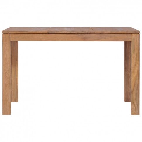 Szczegółowe zdjęcie nr 4 produktu Stół z drewna tekowego Margos 2X – brązowy 