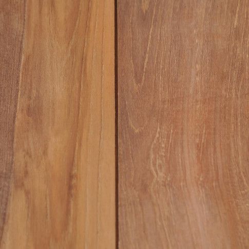 Szczegółowe zdjęcie nr 8 produktu Stół z drewna tekowego Margos 2X – brązowy 