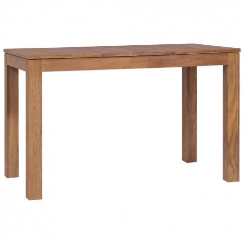 Szczegółowe zdjęcie nr 5 produktu Stół z drewna tekowego Margos 2X – brązowy 