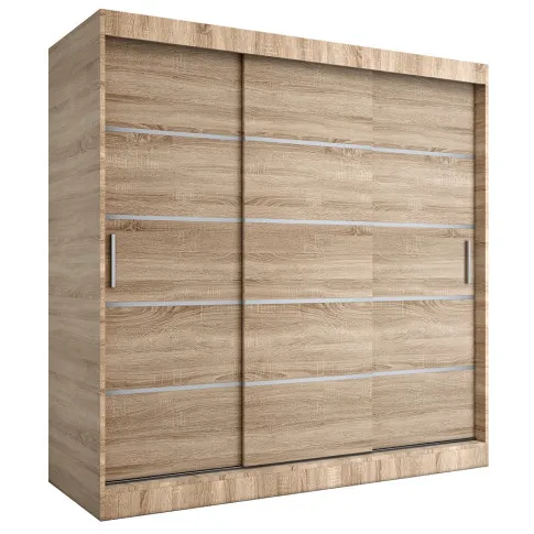 Zdjęcie produktu Szafa przesuwna dąb sonoma 200 cm - Bohosa 6X.