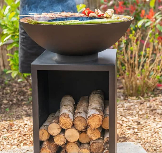 wizualizacja kominka Zizi 3X