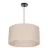 Wisząca lampa abażurowa w kolorze beżowym - M097-Sontu