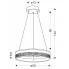 wymiary lampy sufitowej Lutoni M099