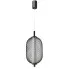 czarna wiszaca lampa do salonu Luil M103