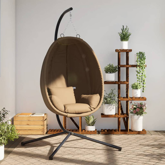 stylowa taupe hustawka Naxem 3X