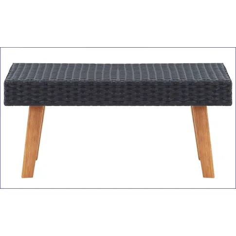 Rattanowy stolik do ogrodu Dewrox