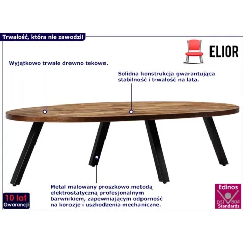 industrialny stolik Scardif