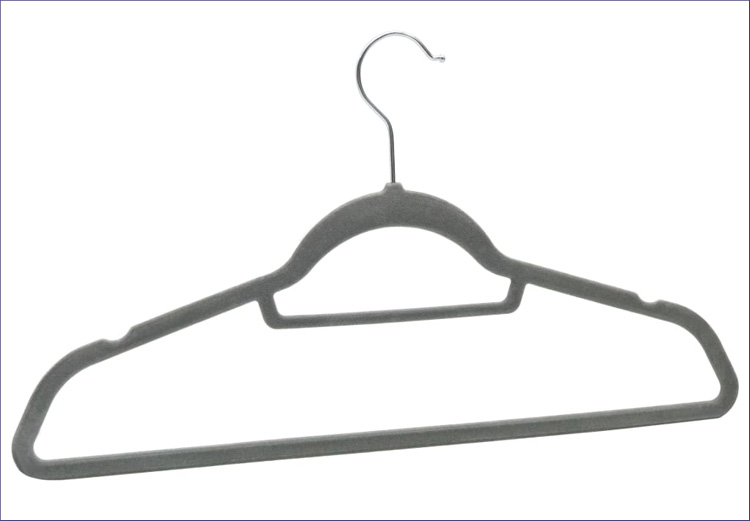 nowoczesny zestaw wieszaków Telafo 3X szray