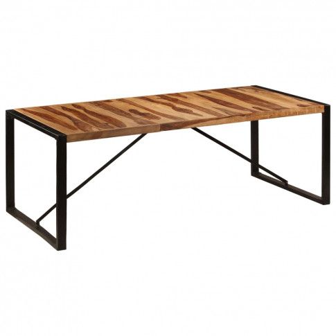Stół loftowy Veriz 7X utrzymany w brązowym kolorze