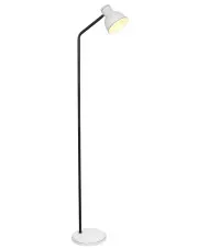 Reflektorowa lampa stojąca w industrialnym stylu - M108-Ortalis w sklepie Edinos.pl