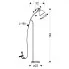 wymiary stylowej lampy M109