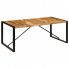 Szczegółowe zdjęcie nr 9 produktu Industrialny stół drewniany 100x200 – Veriz 5X