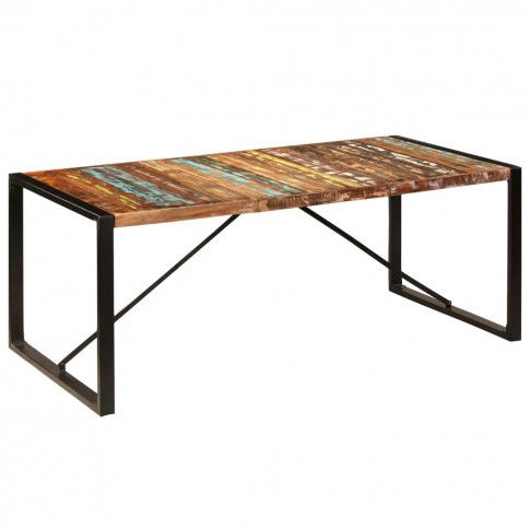 Szczegółowe zdjęcie nr 9 produktu Malowany stół drewniany 100x200 – Veriz 5X