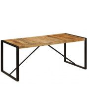 Industrialny stół z mango 90x180 - Veriz 4X   w sklepie Edinos.pl