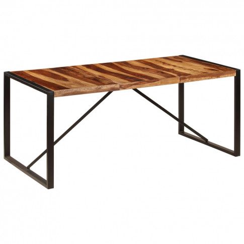 Zdjęcie drewniany stół z sheesham Veriz 5X brązowy - sklep Edinos.pl