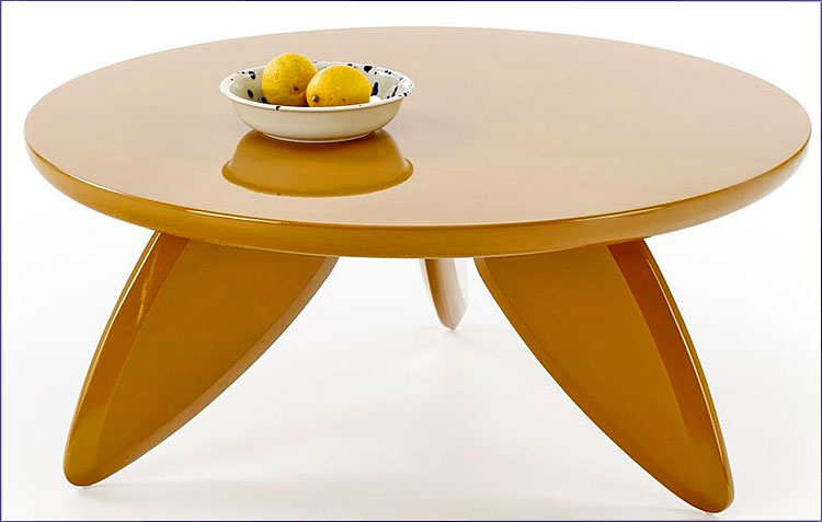 Wiuzalizacja ławy kawowej muszdardowej Harvel 4X