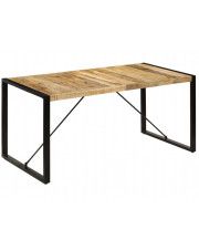 Industrialny stół z drewna 80x160 – Veriz 3X w sklepie Edinos.pl