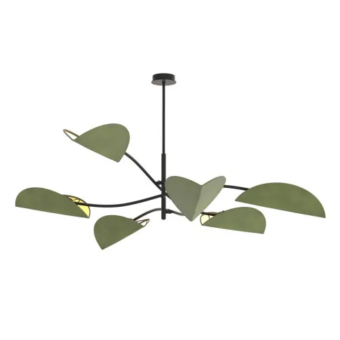 zielona lampa pokojowa M131 Fotus