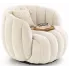 Kremowy fotel wypoczynkowy Ohra