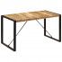Stół Veriz 2X drewniany, brązowy z litego drewna mango 