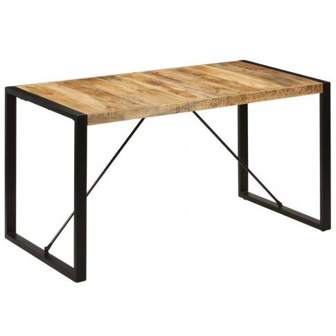 Industrialny stół z litego drewna mango Veriz  2X
