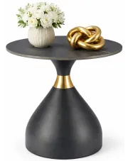 Nowoczesny okrągły stolik kawowy - Ixar 3X w sklepie Edinos.pl