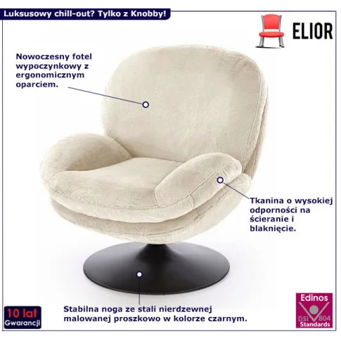 Tapicerowany wypoczynkowy fotel