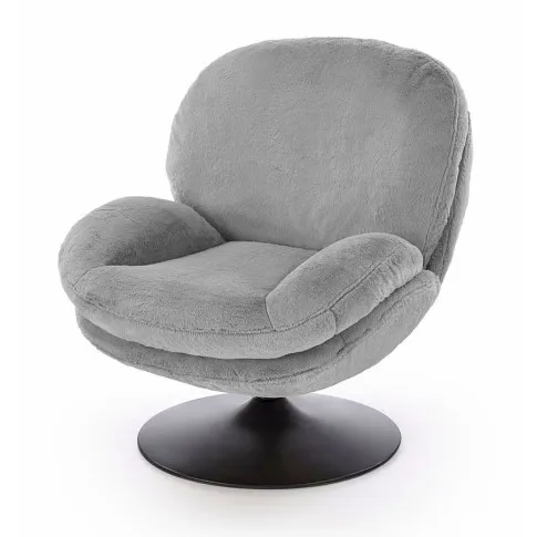 Fotel popielaty Knobby