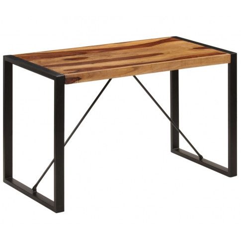 industrialny stół Veriz 2X z drewna sheesham 