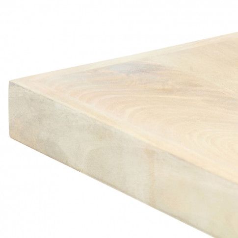 Szczegółowe zdjęcie nr 7 produktu Stół z drewna mango Kalis 4X – biały