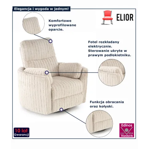 Fotel wypoczynkowy Kirk