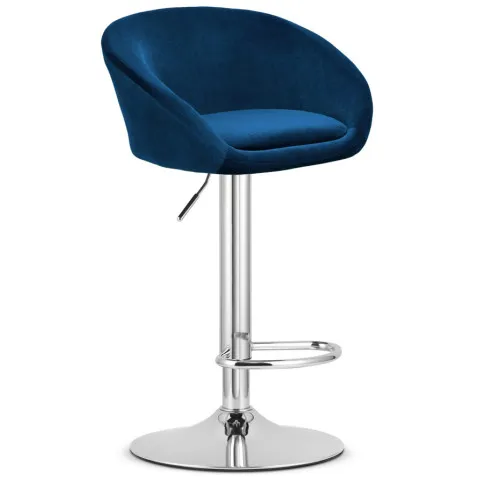 niebieski welurowy hoker lewix 4X