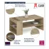 Ława nowoczesna dąb artisan Acer