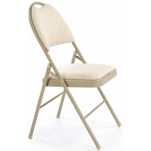 Krzesło składane beżowe Rutt 3X