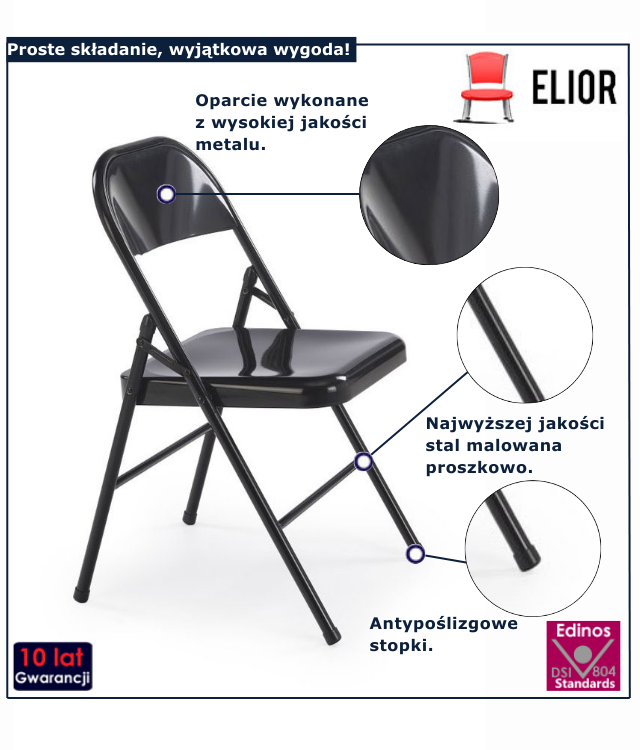 Krzesło składane Eoso 4X