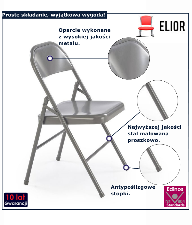 Krzesło składane Eoso 4X