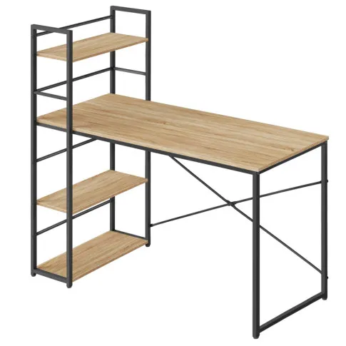 nowoczesne biurko sonoma   czarny Olissso