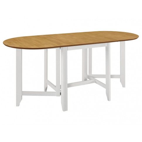 Zdjęcie produktu Rozsuwany stół Nexos – biało-brązowy .
